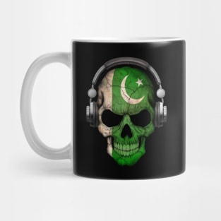 Dark Skull Deejay with Pakistani Flag Mug